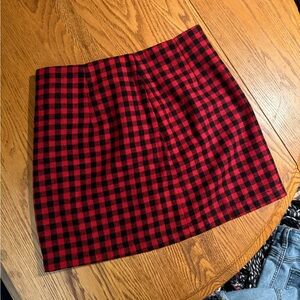 Forever 21 plaid skirt